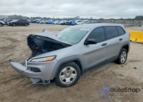 2016 Jeep Cherokee Sport из США, поврежденный, VIN 1C4PJLAB7GW274901